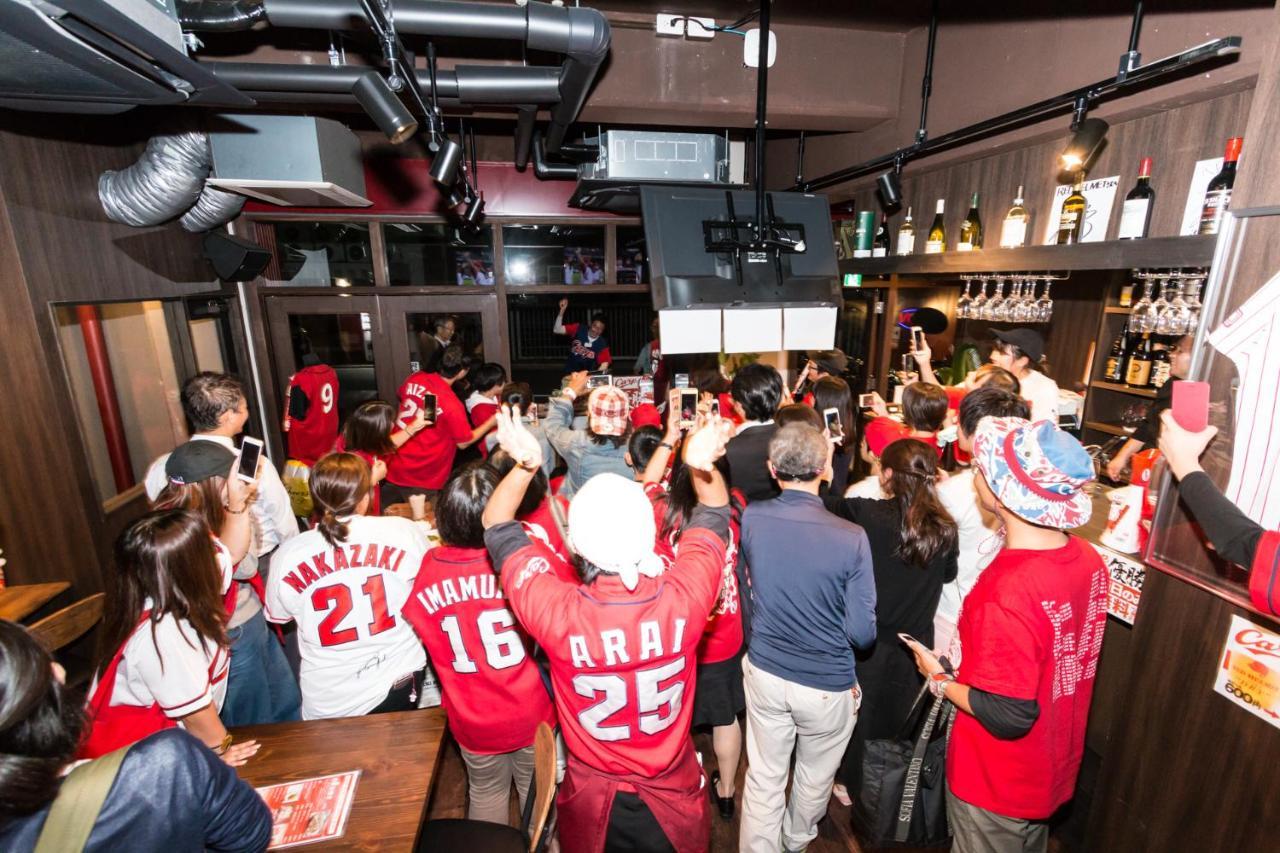 Red Helmet House & Sports Bar Hiroshima 호스텔 외부 사진